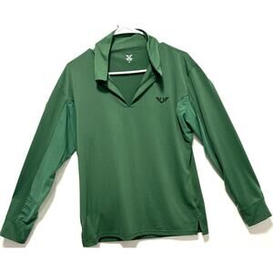 TuffRider women's Micro Poly Ventilated Long- Sleeve Vneck